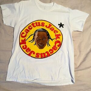 2020 Cactus Jacks McDonalds collab White T-Shirt
